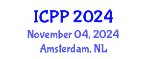 International Conference on Pharmacy and Pharmacology (ICPP) November 04, 2024 - Amsterdam, Netherlands