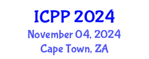 International Conference on Pharmacy and Pharmacology (ICPP) November 04, 2024 - Cape Town, South Africa
