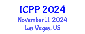 International Conference on Pharmacy and Pharmacology (ICPP) November 11, 2024 - Las Vegas, United States