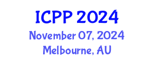 International Conference on Pharmacy and Pharmacology (ICPP) November 07, 2024 - Melbourne, Australia