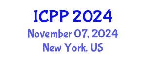 International Conference on Pharmacy and Pharmacology (ICPP) November 07, 2024 - New York, United States