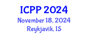 International Conference on Pharmacy and Pharmacology (ICPP) November 18, 2024 - Reykjavik, Iceland