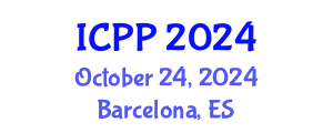 International Conference on Pharmacy and Pharmacology (ICPP) October 24, 2024 - Barcelona, Spain