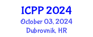 International Conference on Pharmacy and Pharmacology (ICPP) October 03, 2024 - Dubrovnik, Croatia