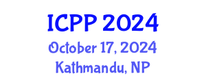 International Conference on Pharmacy and Pharmacology (ICPP) October 17, 2024 - Kathmandu, Nepal