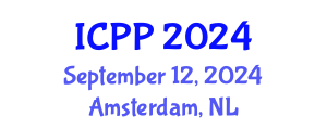 International Conference on Pharmacy and Pharmacology (ICPP) September 12, 2024 - Amsterdam, Netherlands