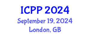 International Conference on Pharmacy and Pharmacology (ICPP) September 19, 2024 - London, United Kingdom