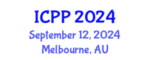 International Conference on Pharmacy and Pharmacology (ICPP) September 12, 2024 - Melbourne, Australia