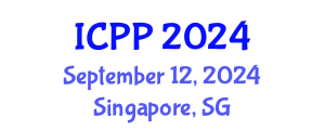 International Conference on Pharmacy and Pharmacology (ICPP) September 12, 2024 - Singapore, Singapore