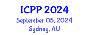 International Conference on Pharmacy and Pharmacology (ICPP) September 05, 2024 - Sydney, Australia