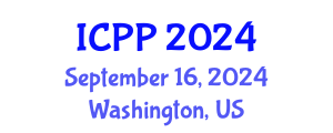 International Conference on Pharmacy and Pharmacology (ICPP) September 16, 2024 - Washington, United States