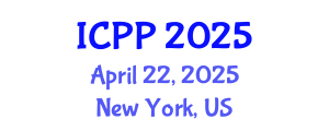 International Conference on Pharmacy and Pharmacology (ICPP) April 22, 2025 - New York, United States