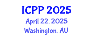 International Conference on Pharmacy and Pharmacology (ICPP) April 22, 2025 - Washington, Australia
