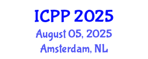 International Conference on Pharmacy and Pharmacology (ICPP) August 05, 2025 - Amsterdam, Netherlands