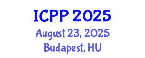 International Conference on Pharmacy and Pharmacology (ICPP) August 23, 2025 - Budapest, Hungary