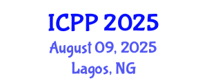 International Conference on Pharmacy and Pharmacology (ICPP) August 09, 2025 - Lagos, Nigeria