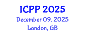 International Conference on Pharmacy and Pharmacology (ICPP) December 09, 2025 - London, United Kingdom