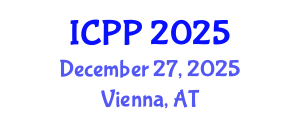 International Conference on Pharmacy and Pharmacology (ICPP) December 27, 2025 - Vienna, Austria