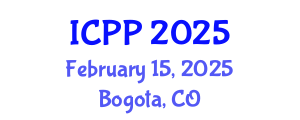 International Conference on Pharmacy and Pharmacology (ICPP) February 15, 2025 - Bogota, Colombia