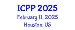 International Conference on Pharmacy and Pharmacology (ICPP) February 11, 2025 - Houston, United States