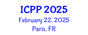 International Conference on Pharmacy and Pharmacology (ICPP) February 22, 2025 - Paris, France