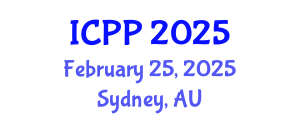 International Conference on Pharmacy and Pharmacology (ICPP) February 25, 2025 - Sydney, Australia