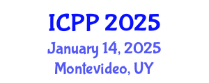 International Conference on Pharmacy and Pharmacology (ICPP) January 14, 2025 - Montevideo, Uruguay
