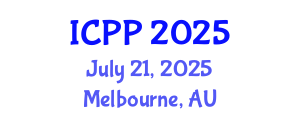 International Conference on Pharmacy and Pharmacology (ICPP) July 21, 2025 - Melbourne, Australia