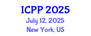 International Conference on Pharmacy and Pharmacology (ICPP) July 12, 2025 - New York, United States