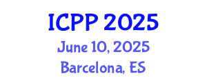 International Conference on Pharmacy and Pharmacology (ICPP) June 10, 2025 - Barcelona, Spain