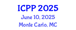 International Conference on Pharmacy and Pharmacology (ICPP) June 10, 2025 - Monte Carlo, Monaco