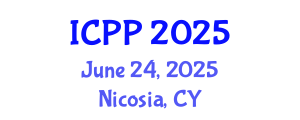 International Conference on Pharmacy and Pharmacology (ICPP) June 24, 2025 - Nicosia, Cyprus