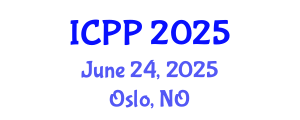 International Conference on Pharmacy and Pharmacology (ICPP) June 24, 2025 - Oslo, Norway