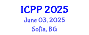 International Conference on Pharmacy and Pharmacology (ICPP) June 03, 2025 - Sofia, Bulgaria