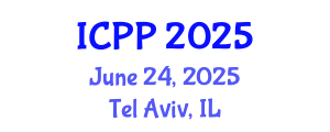 International Conference on Pharmacy and Pharmacology (ICPP) June 24, 2025 - Tel Aviv, Israel