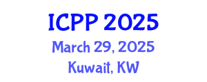 International Conference on Pharmacy and Pharmacology (ICPP) March 29, 2025 - Kuwait, Kuwait