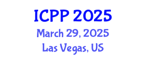International Conference on Pharmacy and Pharmacology (ICPP) March 29, 2025 - Las Vegas, United States