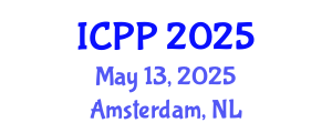 International Conference on Pharmacy and Pharmacology (ICPP) May 13, 2025 - Amsterdam, Netherlands