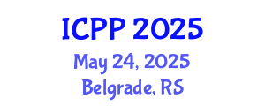 International Conference on Pharmacy and Pharmacology (ICPP) May 24, 2025 - Belgrade, Serbia