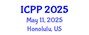 International Conference on Pharmacy and Pharmacology (ICPP) May 11, 2025 - Honolulu, United States