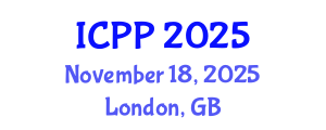 International Conference on Pharmacy and Pharmacology (ICPP) November 18, 2025 - London, United Kingdom