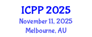 International Conference on Pharmacy and Pharmacology (ICPP) November 11, 2025 - Melbourne, Australia