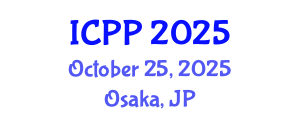 International Conference on Pharmacy and Pharmacology (ICPP) October 25, 2025 - Osaka, Japan