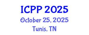 International Conference on Pharmacy and Pharmacology (ICPP) October 25, 2025 - Tunis, Tunisia