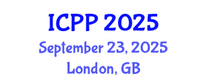 International Conference on Pharmacy and Pharmacology (ICPP) September 23, 2025 - London, United Kingdom