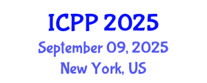 International Conference on Pharmacy and Pharmacology (ICPP) September 09, 2025 - New York, United States
