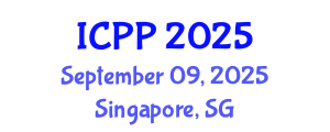 International Conference on Pharmacy and Pharmacology (ICPP) September 09, 2025 - Singapore, Singapore