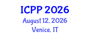 International Conference on Pharmacy and Pharmacology (ICPP) August 12, 2026 - Venice, Italy