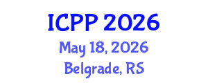 International Conference on Pharmacy and Pharmacology (ICPP) May 18, 2026 - Belgrade, Serbia International Conference on Pharmacy and Pharmacology (ICPP) May 18, 2026 - Belgrade, Serbia