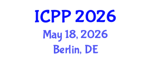 International Conference on Pharmacy and Pharmacology (ICPP) May 18, 2026 - Berlin, Germany International Conference on Pharmacy and Pharmacology (ICPP) May 18, 2026 - Berlin, Germany